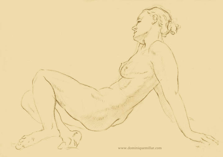 Dominique Millar, Female Nude