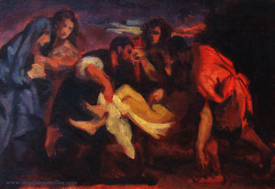 Dominique Millar, Entombment after Titian